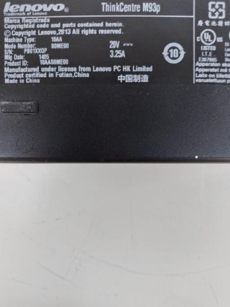 Lenovo ThinkCentreM93P i5-4570T, 4GB Ram, 320GB HDD